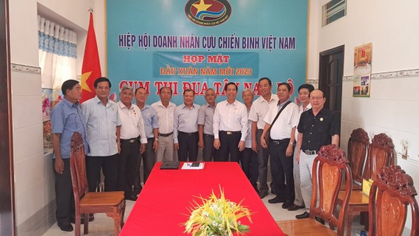 Hiệp hội Doanh nhân Cựu chiến binh Việt Nam – Cụm thi đua số 9 Tây Nam Bộ họp mặt đầu xuân 2023