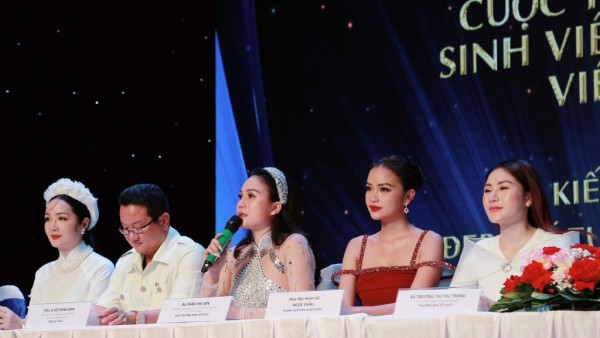 Họp báo tổ chức cuộc thi "Hoa hậu Sinh viên Hòa Bình Việt Nam 2024" 