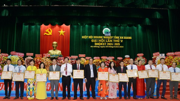 Đại hội Hiệp hội Doanh nghiệp tỉnh An Giang (nhiệm kỳ 2024-2029)