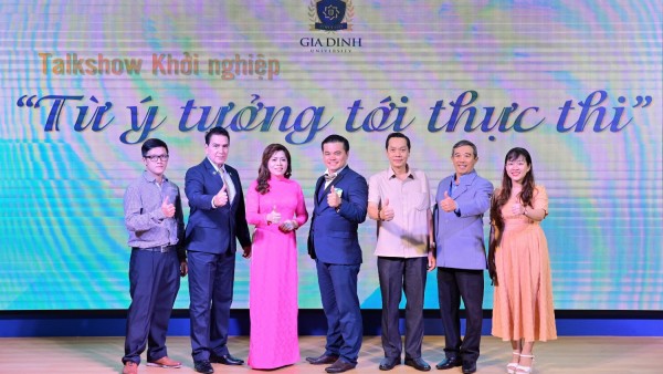 Trường Đại học Gia Định tổ chức Talkshow khởi nghiệp "Từ ý tưởng tới thực thi"