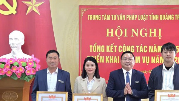 Trung tâm Tư vấn Pháp luật tỉnh Quảng Trị tổ chức Hội nghị triển khai công tác năm 2026