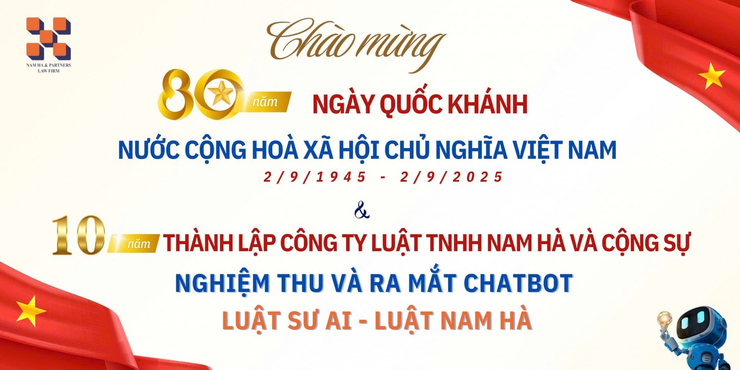 CÔNG NGHỆ PHÁP LÝ SỐ CHATBOT LUẬT NAM HÀ-DẤU ẤN TIÊN PHONG CỦA CÔNG TY LUẬT NAM HÀ TRONG KỶ NGUYÊN CHUYỂN ĐỔI SỐ