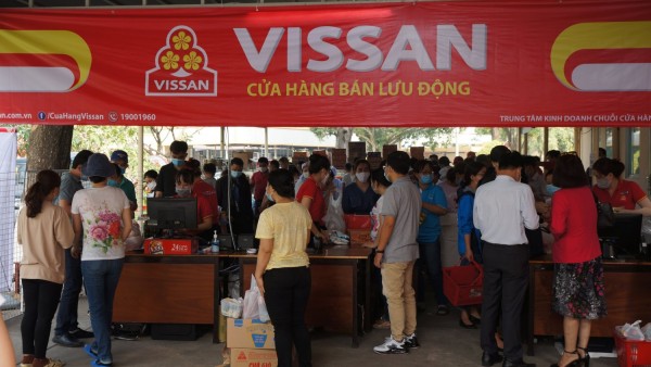 VISSAN Tổ Chức Phiên Chợ Xuân Nghĩa Tình – Tết Sum Vầy Năm 2021