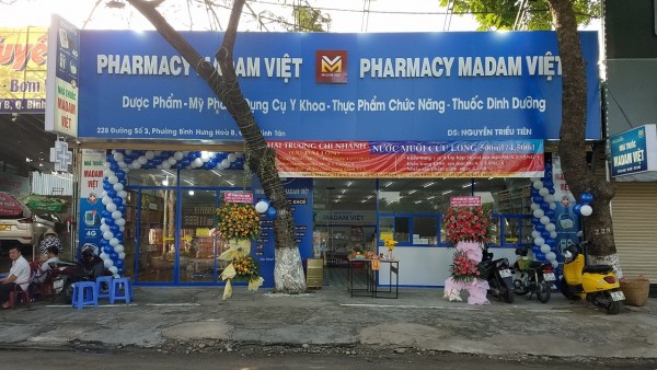 Khai trương Pharmacy Madam Việt tại quận Bình Tân