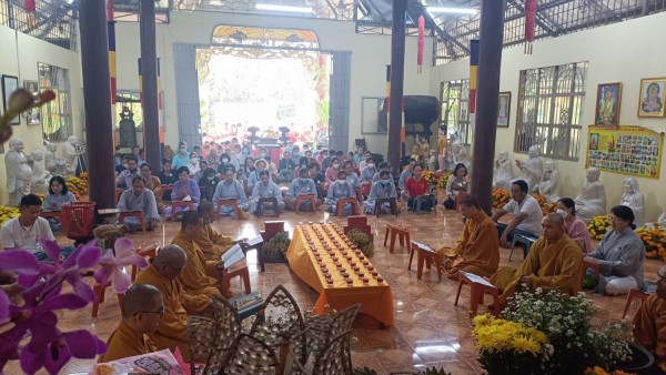 Chùa Huyền Trang tổ chức lễ Vu Lan báo hiếu