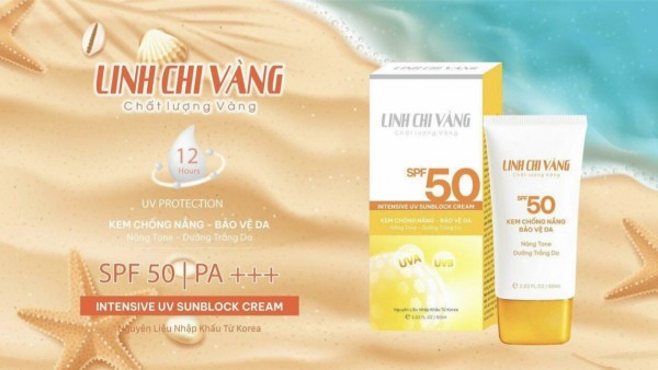 Công ty TNHH MTV SX-TM Nguyễn Hoàng Na tường trình về nhận định kem chống nắng Linh Chi Vàng