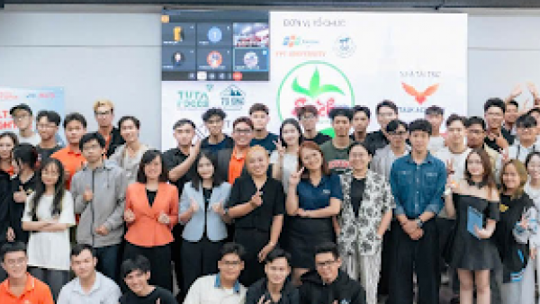 Không khí buổi chung kết tại trường Đại học FPT TP.HCM