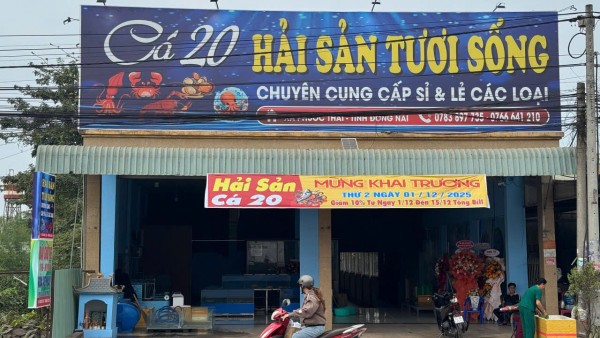 Cửa hàng Hải sản tươi sống CÁ 20 – Địa chỉ uy tín dành cho mọi người